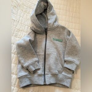 Volcom Toddler Boys Light Gray Zip-Up Hoodie